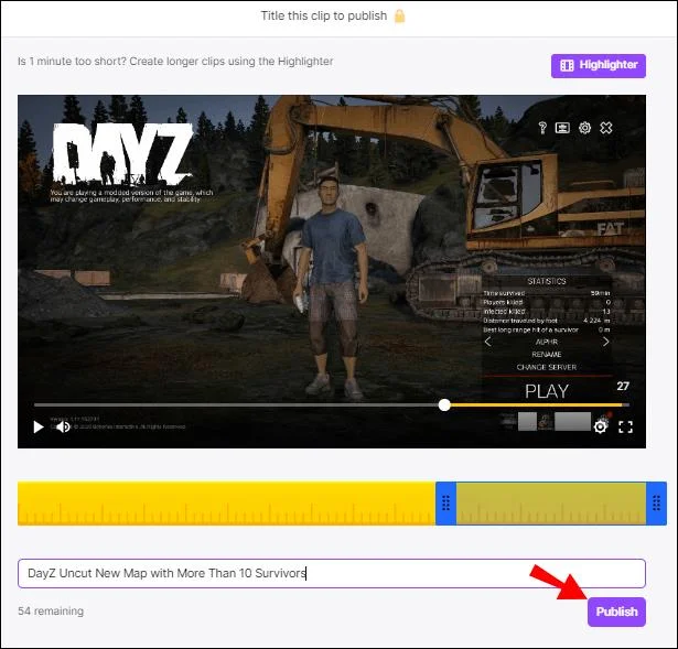 نحوه ساخت کلیپ در Twitch