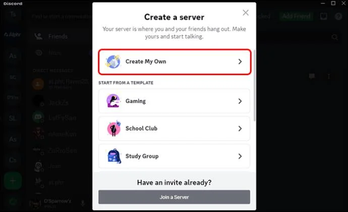 چگونه سرورهای متقابل را در Discord پنهان کنیم