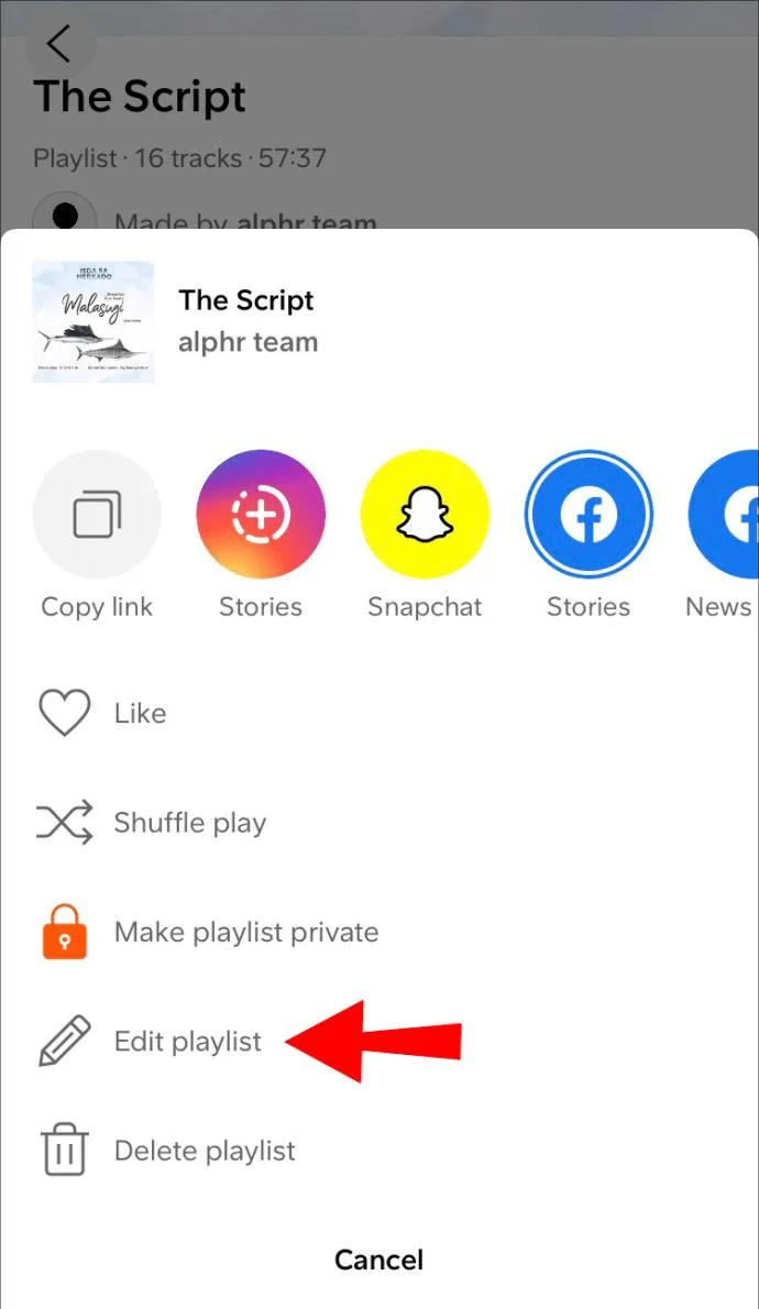 SoundCloud에서 재생 목록의 사진을 변경하는 방법