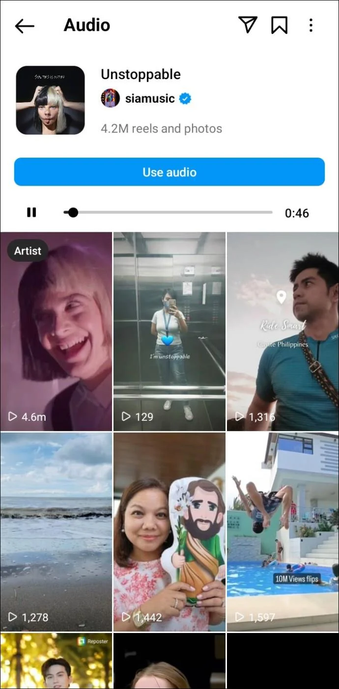 De beste Instagram Reels-nummers