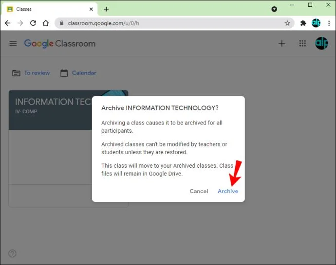 چگونه یک کلاس را در Google Classroom حذف کنیم