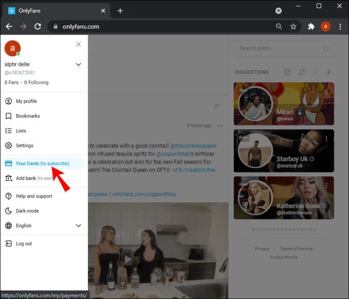 Cara Berlangganan Ke Akun OnlyFans