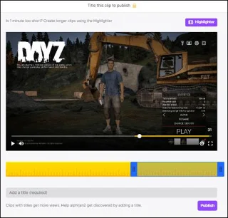 نحوه ساخت کلیپ در Twitch