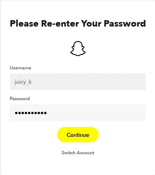 Jak zmienić swoją nazwę użytkownika w Snapchacie