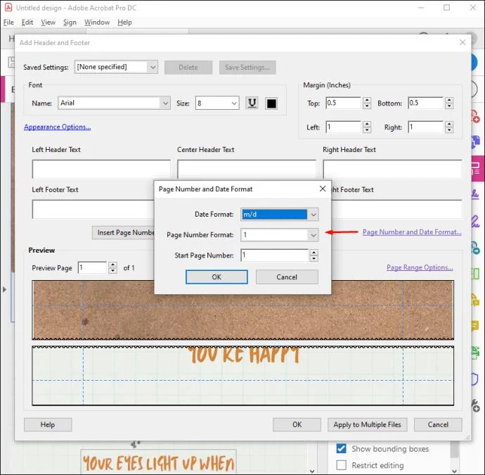 Jak dodać numery stron do pliku PDF