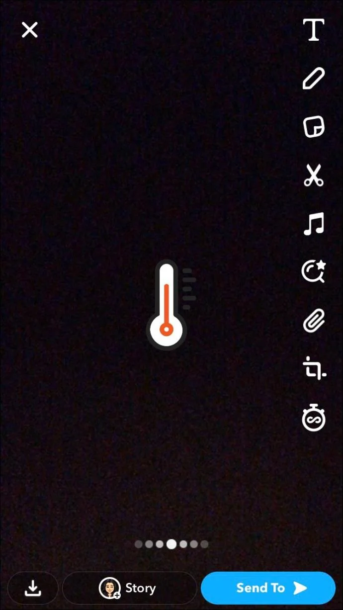 Jak zdobyć naklejki temperatury za pomocą SnapChat