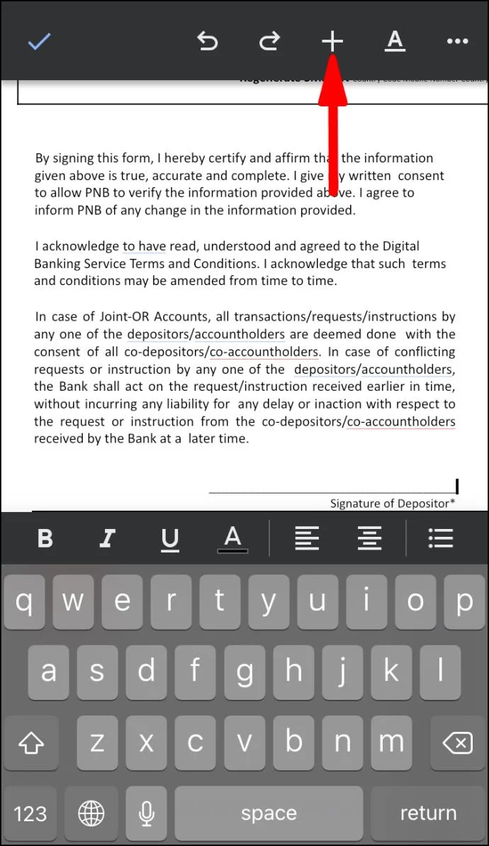 نحوه درج یک خط امضا در Google Docs