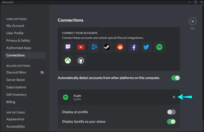 نحوه رفع عدم نمایش وضعیت Spotify در Discord