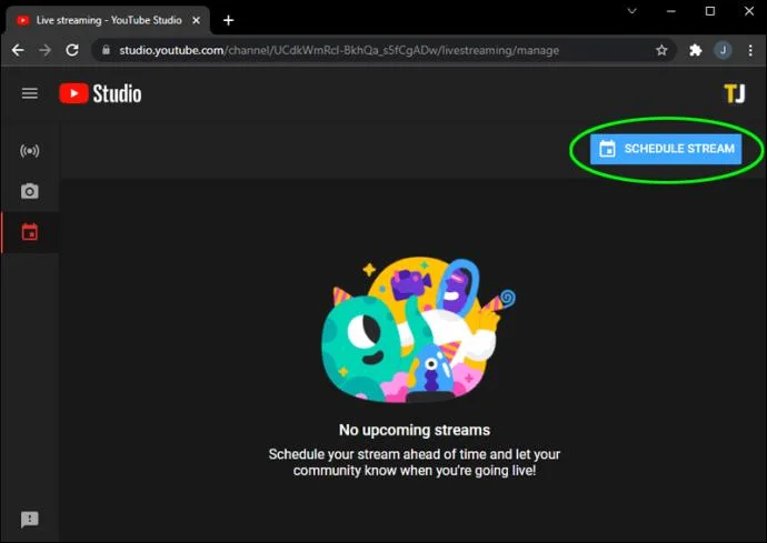نحوه پخش زنده در یوتیوب