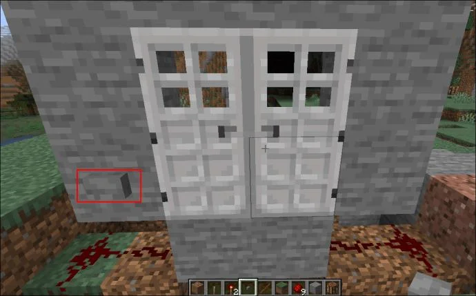 چگونه یک در آهنی را در Minecraft باز کنیم