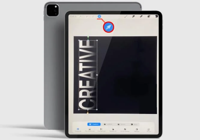 Cara Mencerminkan Objek Dalam Lukisan Dalam Procreate