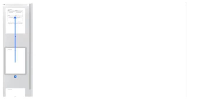نحوه جابجایی صفحات در Google Docs