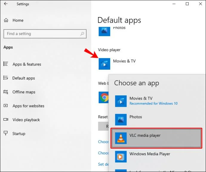 چگونه VLC را به پخش کننده پیش فرض رسانه تبدیل کنیم