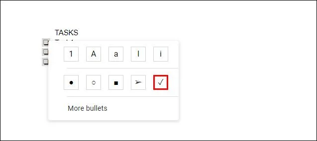 Google 문서에서 체크리스트를 만드는 방법