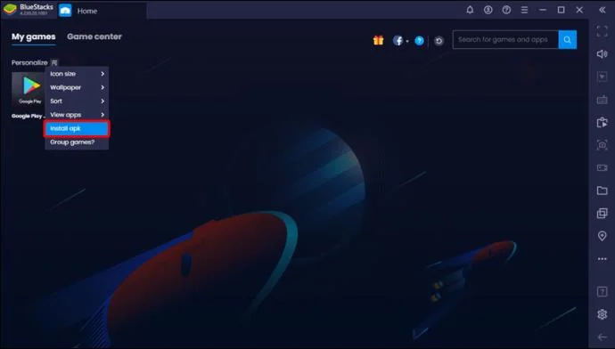 Cara Memasang APK Di BlueStacks