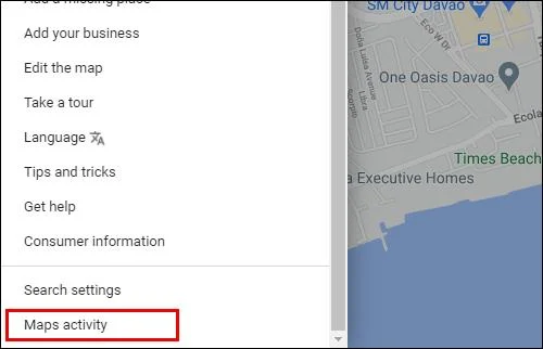 Jak wyświetlić historię wyszukiwania w Mapach Google