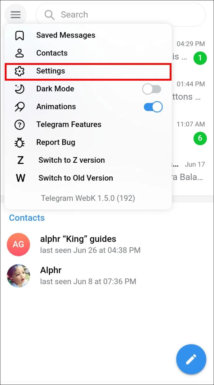 La correzione di questo canale non può essere visualizzata in Telegram