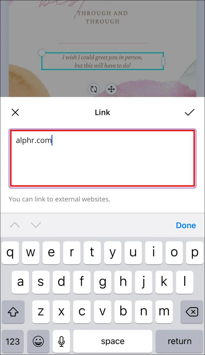 कैनवा में लिंक कैसे जोड़ें