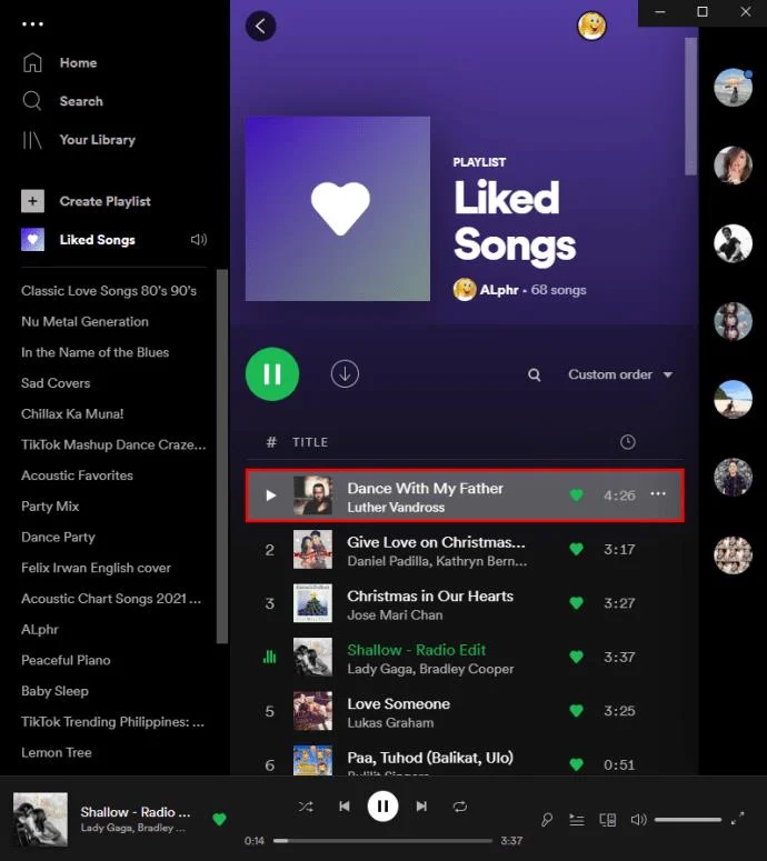 نحوه حذف آهنگ های لایک شده در برنامه Spotify
