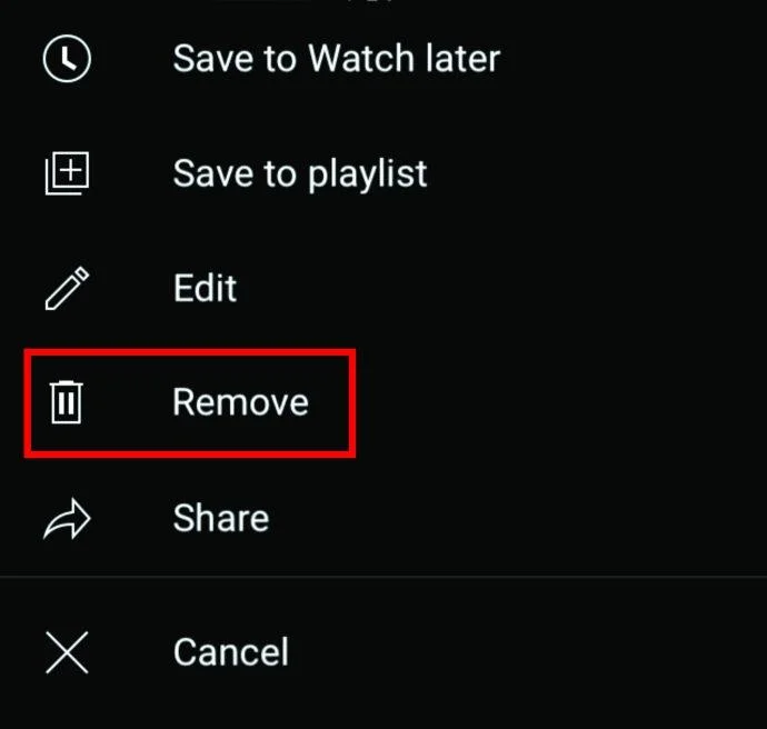 YouTube 동영상을 삭제하는 방법