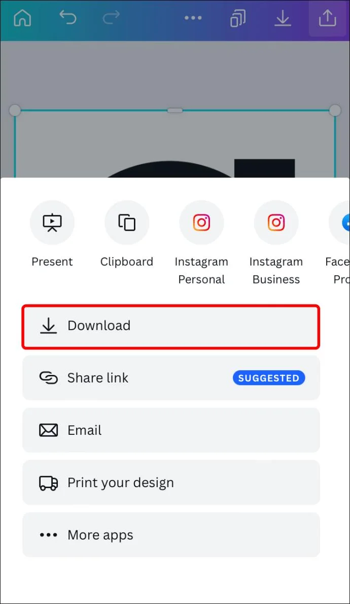 نحوه تغییر پس زمینه یک تصویر در Canva