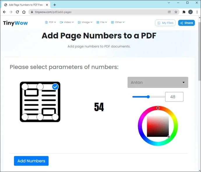 Jak dodać numery stron do pliku PDF