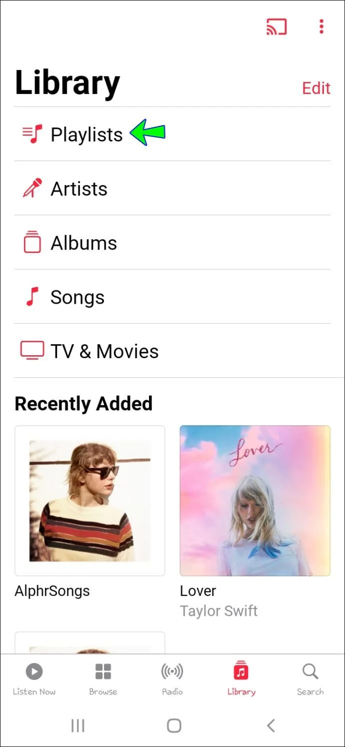 نحوه حذف لیست پخش در Apple Music