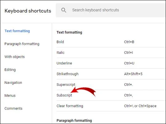 So fügen Sie in Google Docs hoch- oder tiefgestellte Zeichen hinzu
