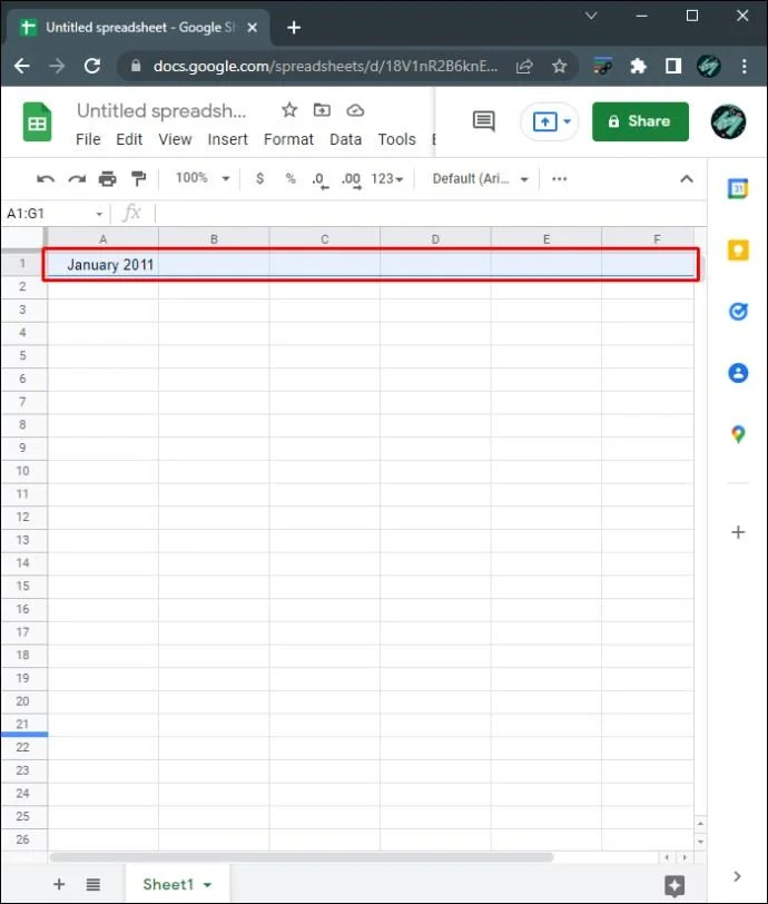 Jak utworzyć kalendarz w Arkuszach Google