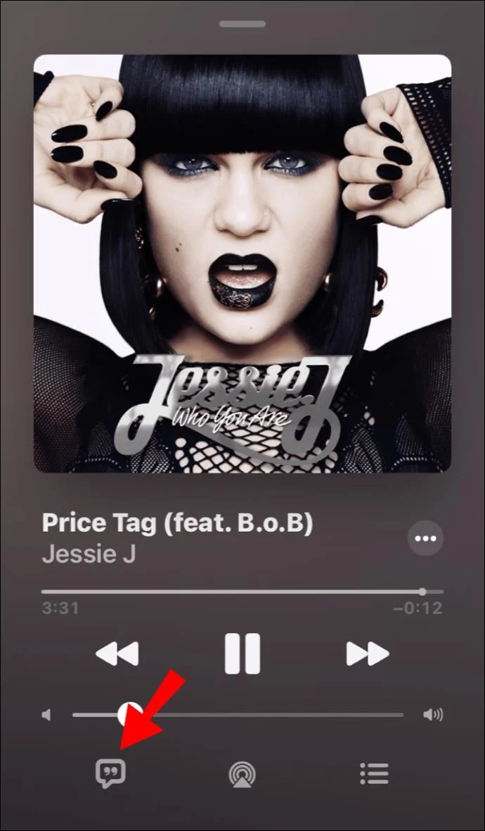 نحوه مشاهده متن ترانه در Apple Music
