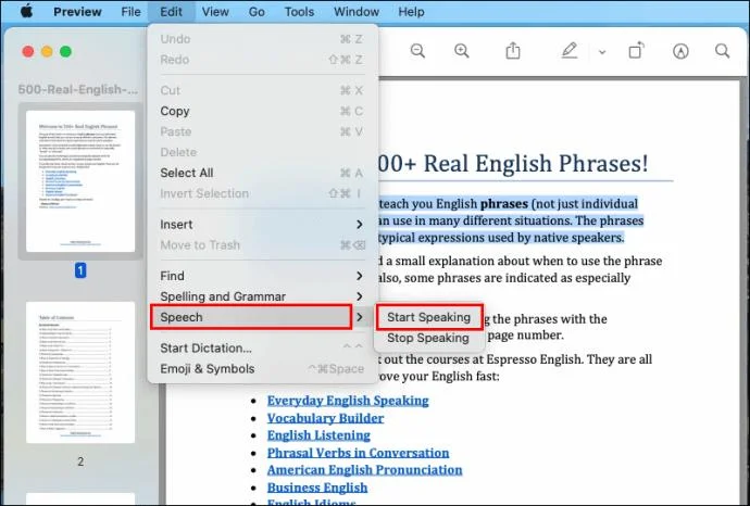 چگونه یک PDF را با صدای بلند از رایانه یا دستگاه تلفن همراه بخوانیم