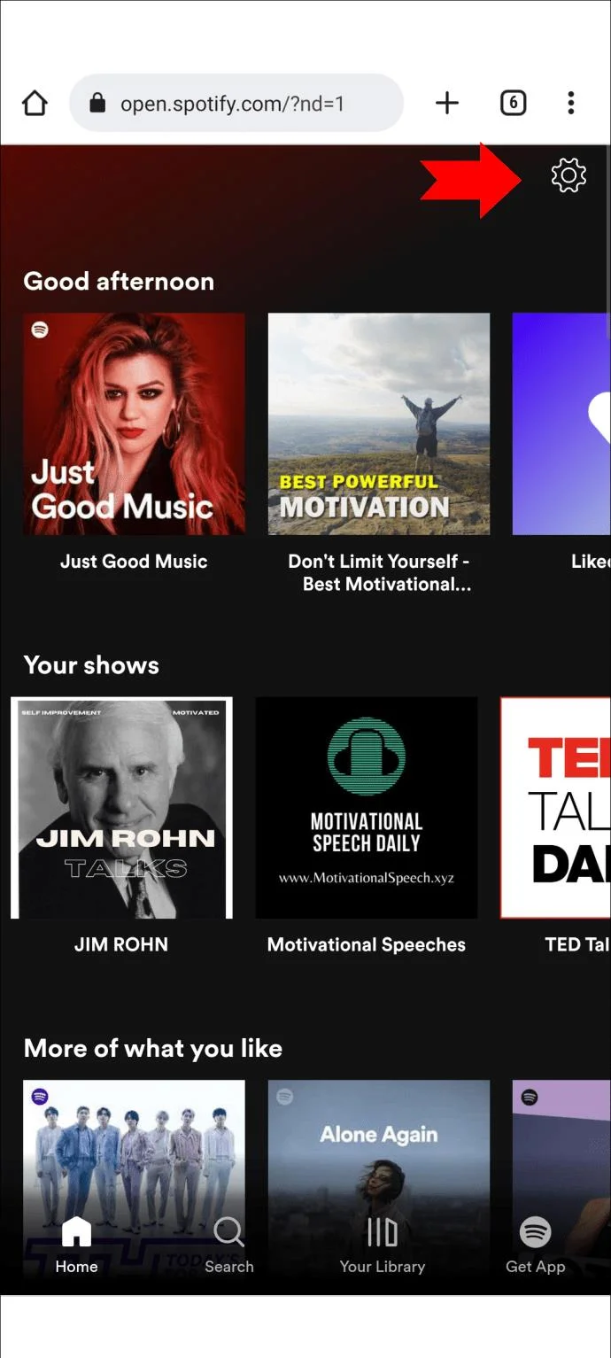 نحوه تغییر رمز عبور به حساب Spotify