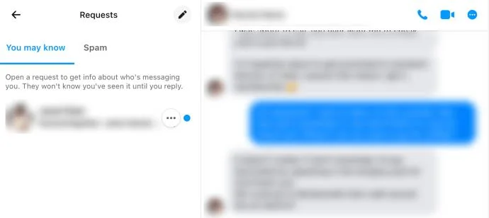 Facebookメッセンジャーでメッセージリクエストを表示する方法