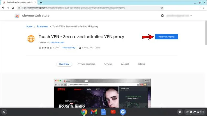 نحوه استفاده از VPN در Chromebook