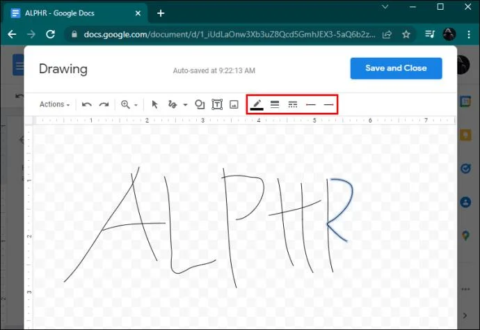 نحوه درج یک خط امضا در Google Docs