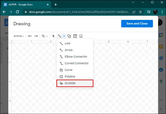نحوه درج یک خط امضا در Google Docs