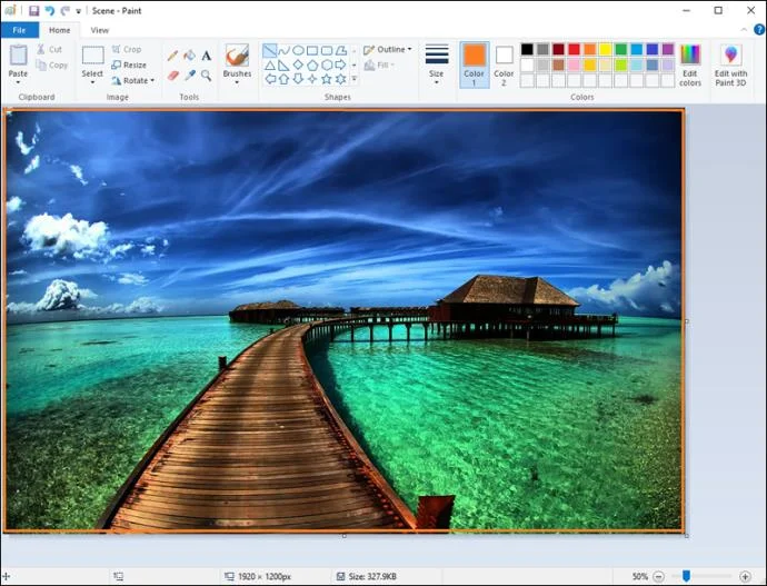 So fügen Sie einem Foto einen Rand hinzu