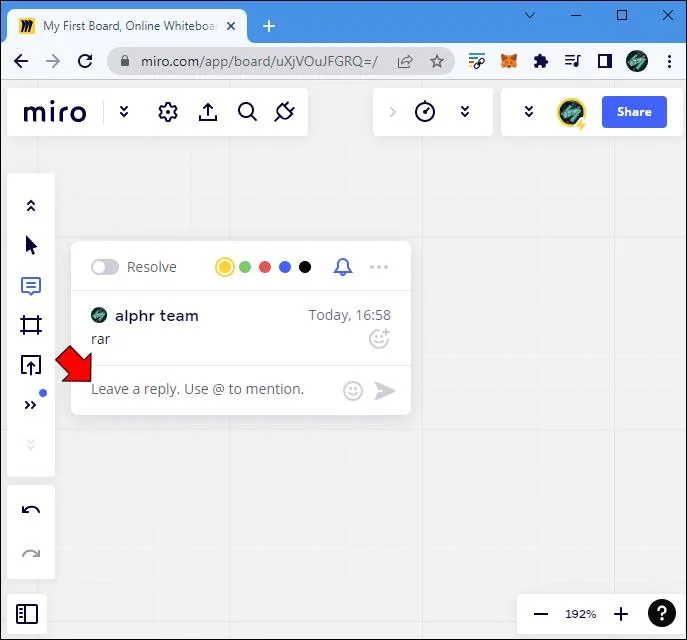 Cara Menambahkan Komentar Di Miro