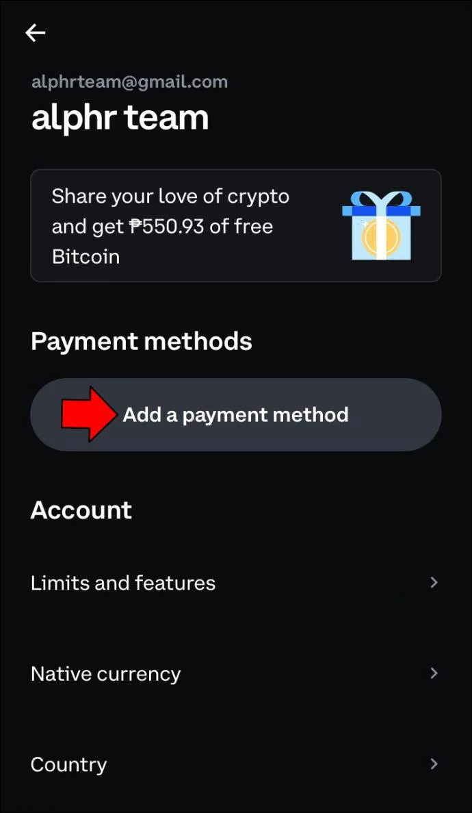 نحوه برداشت به PayPal از حساب Coinbase