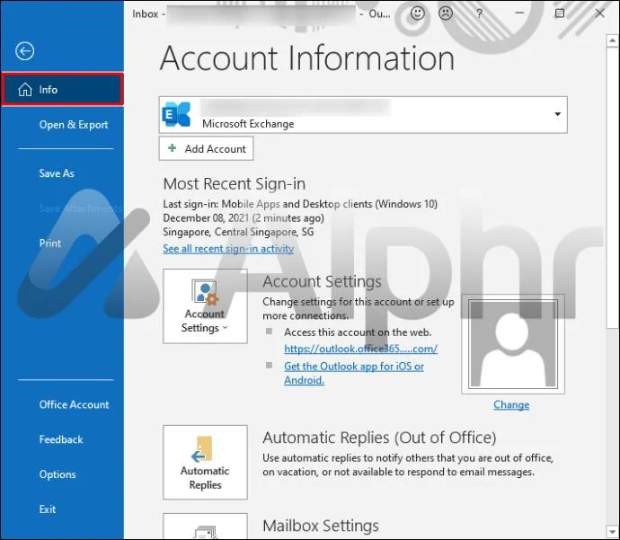 چگونه یک حساب کاربری را از Outlook حذف کنیم