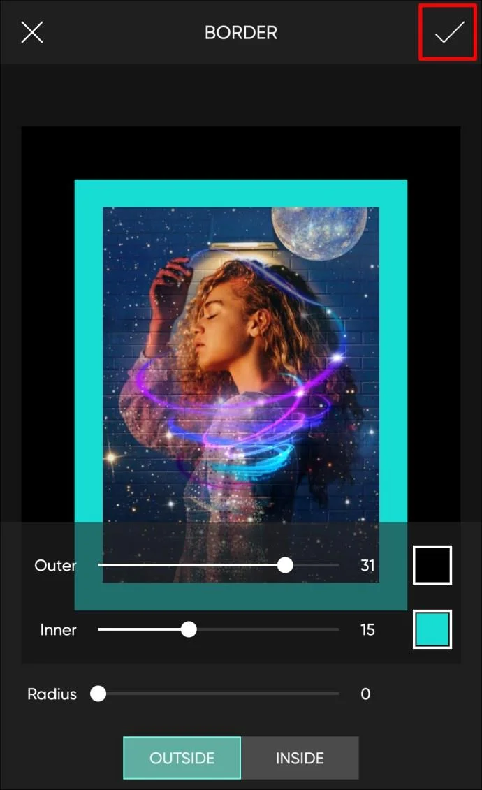 So fügen Sie einem Foto einen Rand hinzu