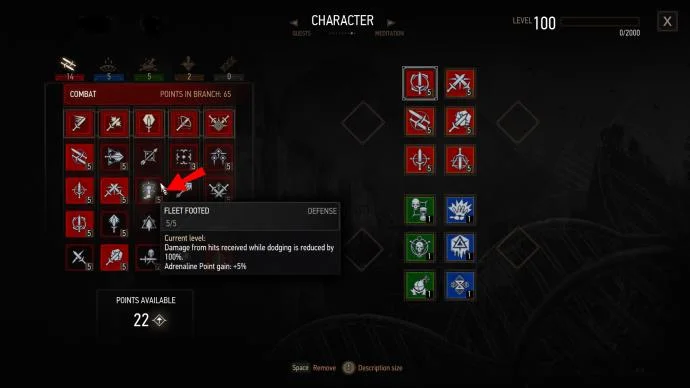 نحوه استفاده از آدرنالین در The Witcher 3: