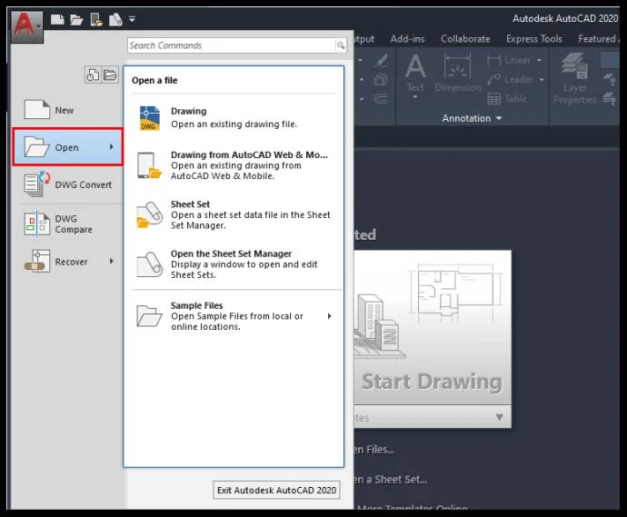 Cara Membuka File DXF