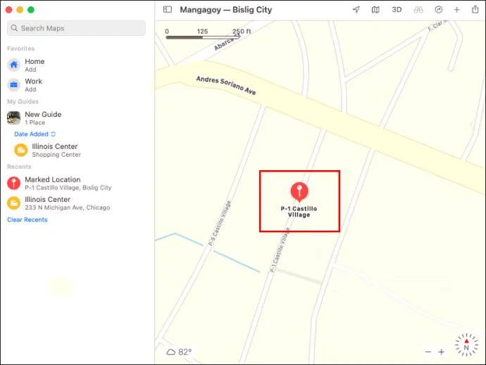 Apple 지도에서 핀을 놓거나 제거하는 방법