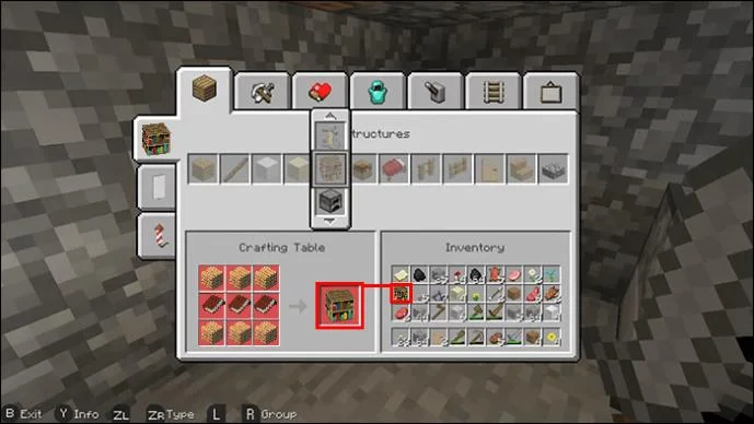 چگونه در Minecraft یک قفسه کتاب بسازیم