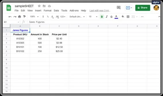 نحوه مقایسه ستون ها در Google Sheets