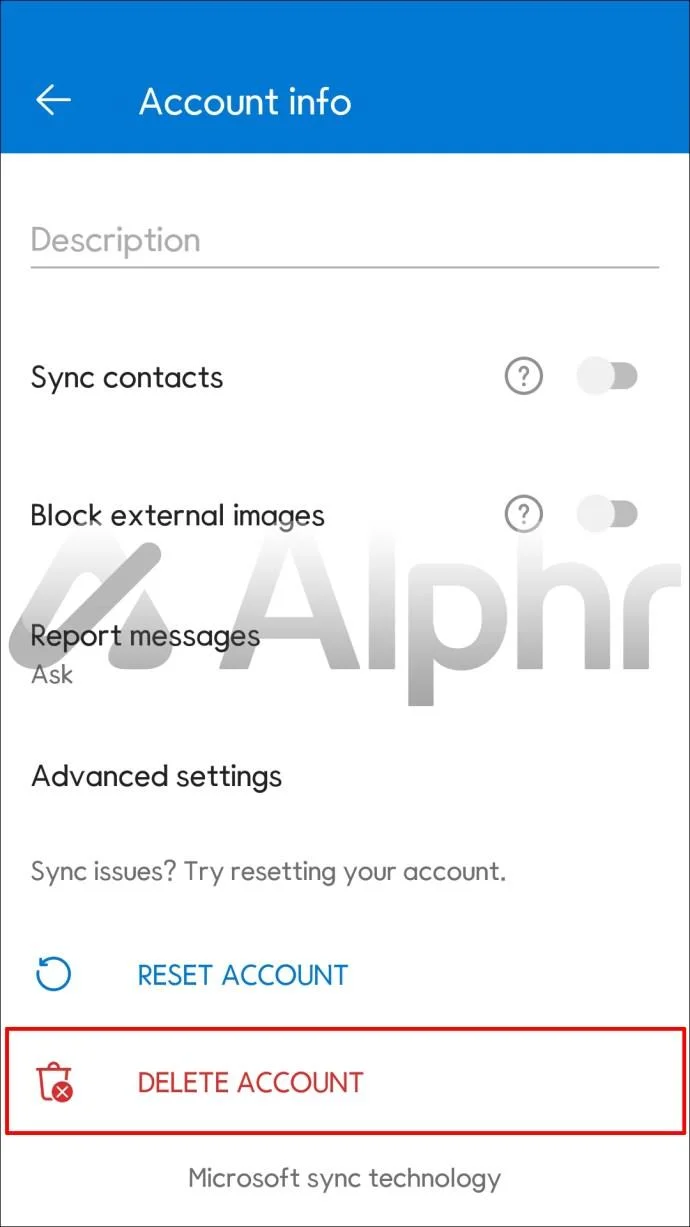 چگونه یک حساب کاربری را از Outlook حذف کنیم