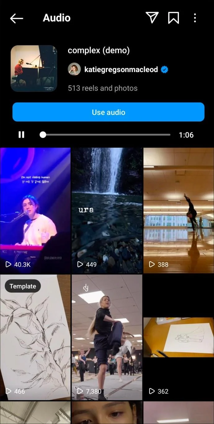 De beste Instagram Reels-nummers