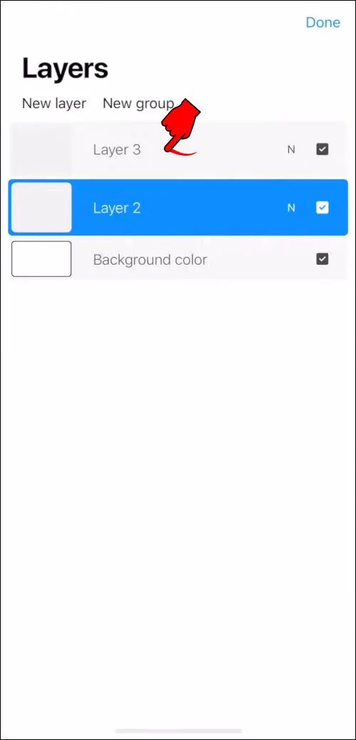 نحوه کپی و چسباندن در Procreate