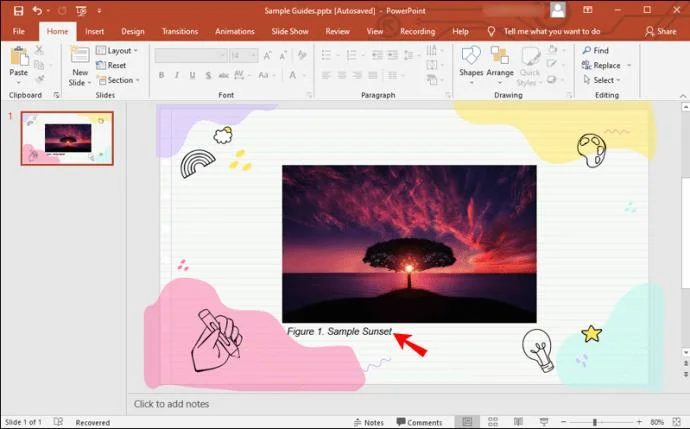 Jak zacytować obraz w programie PowerPoint